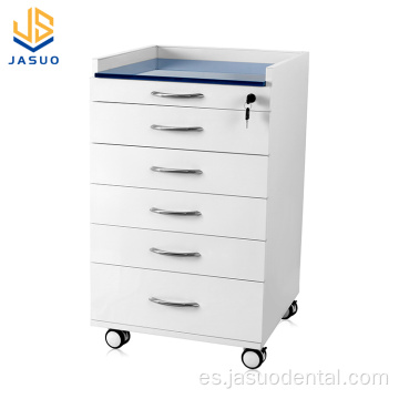 Gabinete móvil dental de almacenamiento de muebles de instrumentos